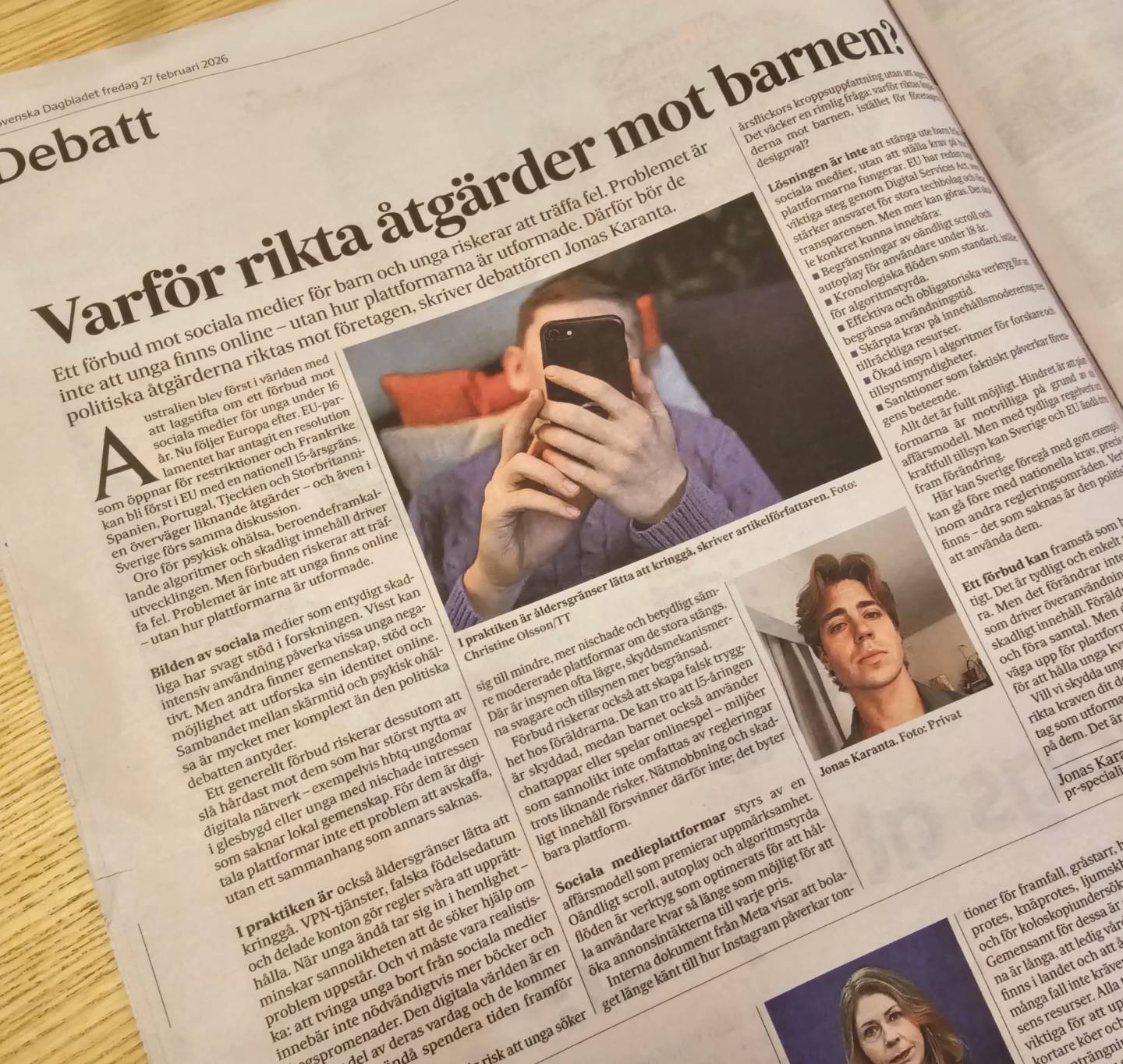 SvD debatt